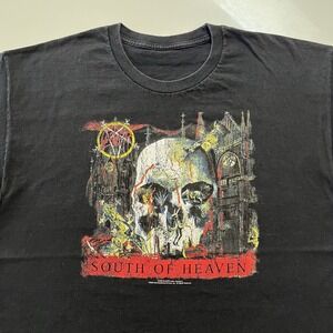 Slayer South Of Heaven Band Tour Promo T Shirt Adult X Large Black Mens
